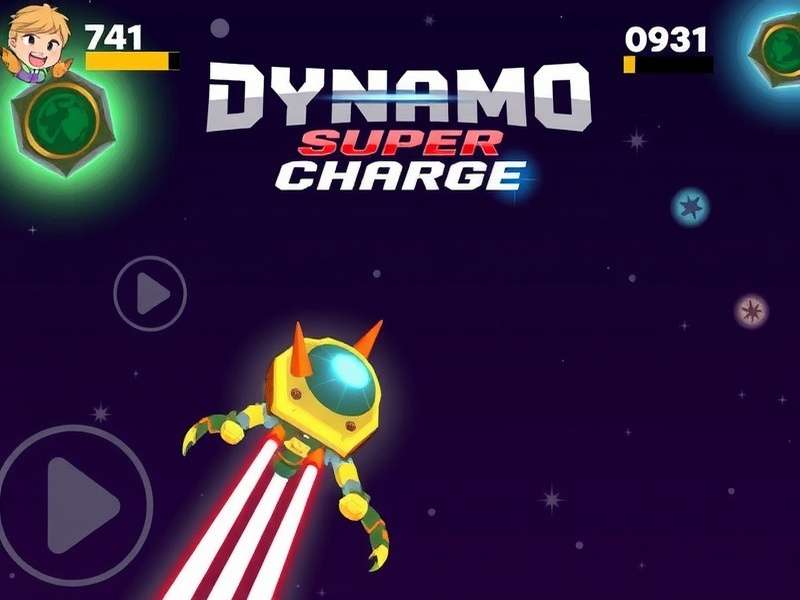 Intense racing action in Dynamo Super Charge Dynamo Super Charge Gameplay Screenshot